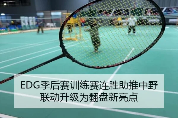 EDG季后赛训练赛连胜助推中野联动升级为翻盘新亮点